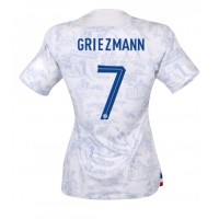 Frankrike Antoine Griezmann #7 Bortatröja Kvinnor VM 2022 Korta ärmar